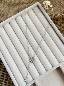 COLAR  GRAVATA COM ARGOLA