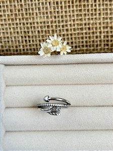 ANEL FLEXA CRAVEJADO COM ZIRCONIA