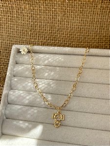 PULSEIRA FILHA BANHADA A OURO