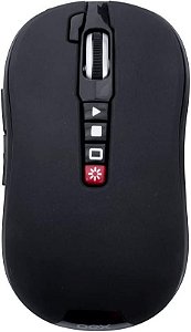 Mouse Óptico Pointer Sem Fio Preto – OEX MS700