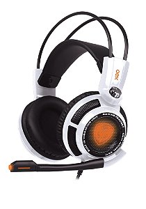 Headset Gamer OEX Extremor Som 7.1 Virtual Surround Smart Vibration HS-400 - Branco