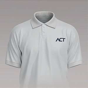 Camisa Polo Act Branca