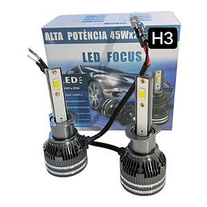 Kit H3 Ultra LED Focus 90W 13.000 lm – Plug & Play 6000K