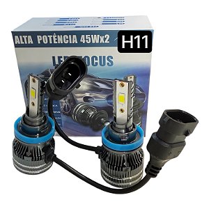 Kit Led Focus H11/H8 Ultra LED 90W 13.000 lm – Plug & Play 6.000k