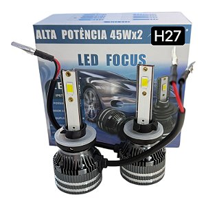 Kit H27 Ultra LED Focus 90W 13.000 lm – Plug & Play 6000K