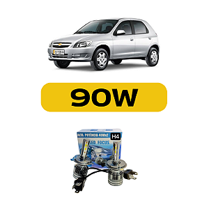 Kit LED Chevrolet Celta (2001-2015) Farol Alto e Baixo