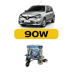 Kit Led Renault Clio 2015 Farol Alto e Baixo