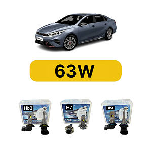 Kit LED Kia Cerato (2020-2025) Farol Alto Baixo e Milha
