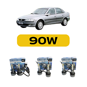 Kit Led Chevrolet Vectra (1995-1999) Foco Duplo - Farol Alto, Baixo e Milha