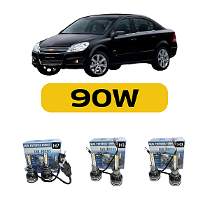 Kit Led Chevrolet Vectra (2009-2011) Foco Duplo - Farol Alto, Baixo e Milha
