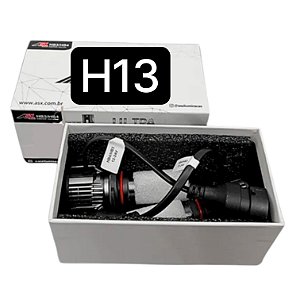 Kit H13 Ultra LED 70W 10.000 lm — 6000K (Par) Plug & Play — Sentra / Camaro / Dakota