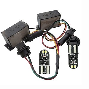 Canceller Para Lanterna Drl + Led T20 Tira Erro Painel Nova Strada