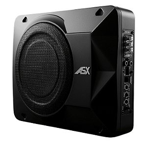 Caixa Subwoofer Amplificada Slim Aluminio 300wrms