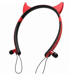 Headfone Bluetooth Intra Auricular Devil EXBOM - HF-C262BT