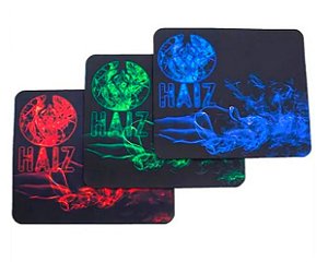 Mouse Pad 250x210mm Haiz Vermelho Azul ou Verde 03965 - HZ-023