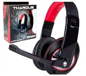 Headset Gamer Thardus com Microfone P2 para PC/Xbox one /Ps4 EVOLUT - EG302