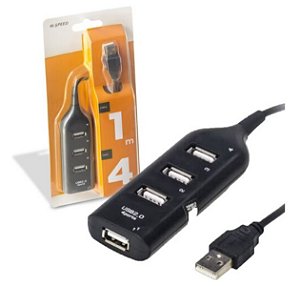 Hub com 4 Portas Usb 2.0 Hi Speedy Jarra - 02152