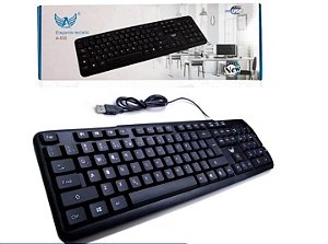 Teclado para Pc super confortável Altomex A-530 com fio usb