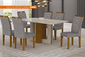 Sala de Jantar Sofia 1,60m