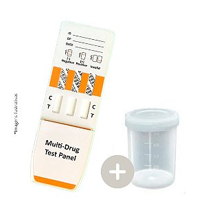 Teste Multi 3 Drogas Coc / Thc / Meth (Cx 10 Testes)
