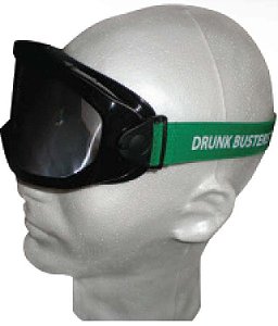 Óculos de simulação de embriaguez BAC 0,4 A 0,6 Nível Baixo