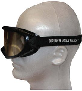 Óculos simulação de embriaguez BAC 0,8 A 1,5 Embriaguez C/ Distúrbios