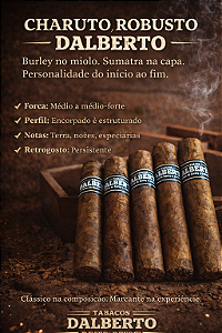 Charuto Robusto Long Filler Dalberto