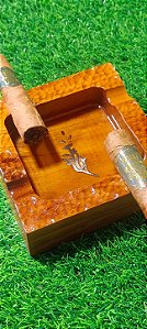 Cinzeiro para Charuto - Santa Wood