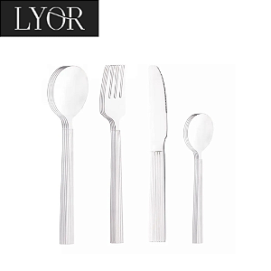 Faqueiro 16 Peças de Aço Inox Athenas - Lyor