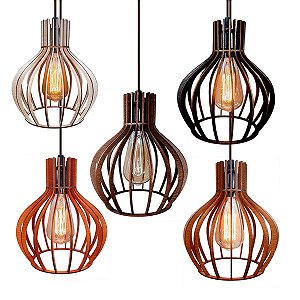 Kit 2 Lustre Lundres Pendente Design Moderno Bivolt