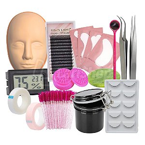 Kit de Extensão de Cílios para Iniciantes