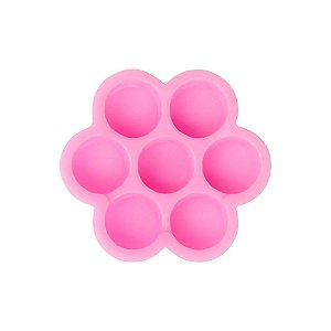 Suporte Flor Colmeia Batoque para Cola de Extensão Cílios 100un