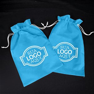 Saco de TNT com Cós de Babado e Cordão Duplo