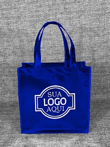 Bolsa de TNT Metalizado Liso Personalizada - Compacta e Espaçosa