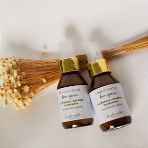 TÔNICO FACIAL para peles secas | maduras - bem querer -