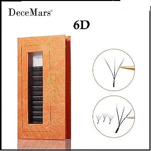 CÍLIOS DECEMARS 6D / VOLUME INGLÊS