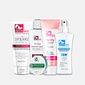 KIT DE LIMPEZA DERMARE (5 PRODUTOS)