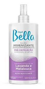 LOÇÃO HIGIENIZANTE LAVANDA E MELALEUCA DEPIL BELLA 500ml