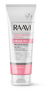 CREME HIDRATANTE DE UREIA 3% RAAVI 200g