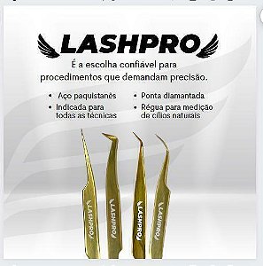 PINÇAS LASH PRO MIRIAM MOTA