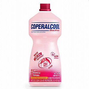 ALCOOL LÍQUIDO ROSA PERFUMADO COPERALCOOL 1L