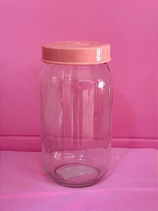 POTE GRANDE DE VIDRO REDONDO 1L