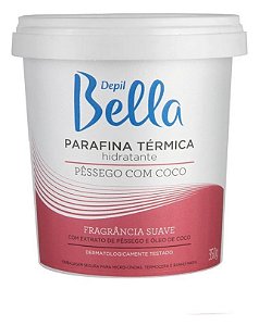 PARAFINA TÉRMICA PARA OS PÉS PÊSSEGO COM COCO BELLA 350g