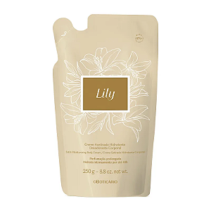 CREME HIDRATANTE LILY REFIL O BOTICARIO 250g