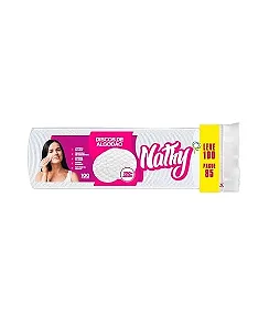 ALGODÃO EM DISCO NATY 100un