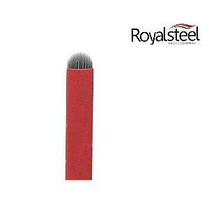 LAMINA ULTRA BLADE ROYAL STELL COM ANVISA 12 PONTAS U 0.18MM