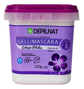 GELLIMASCARA PETALAS LILAS DEPILNAT 250g