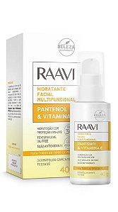 HIDRATANTE FACIAL COM PROTEÇÃO FPS 30 MULTIFUNCIONAL RAAVI 40G