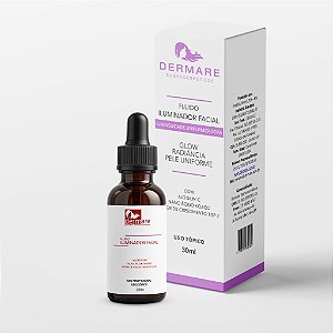 FLUÍDO ILUMINADOR FACIAL 30 ML - DERMARE