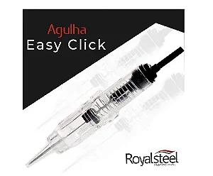 AGULHA EASY CLICK ROYAL STEEL C/ANVISA embalagem saco